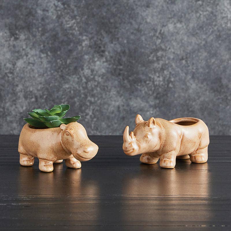 Rhino Planter